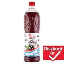 Pölöskei Diab fekete ribizli ízű szörp édesítőszerekkel 1 l