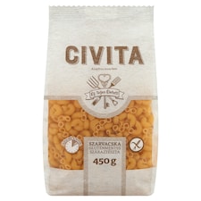 Civita szarvacska gluténmentes száraztészta 450 g