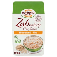 Cerbona gluténmentes finomszemű zabpehely 500 g