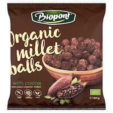 Biopont bio gluténmentes kakaós kölesgolyó 60 g