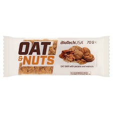 BioTechUSA Oat & Nuts zabszelet dióval és pekándióval 70 g