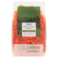 vöröslencselisztből készült száraztészta 250 g