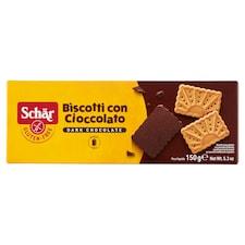Schär gluténmentes étcsokoládés keksz 150 g