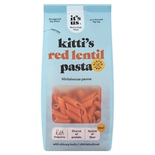It's Us Kitti's gluténmentes vöröslencse penne cikóriainulinnal 200 g