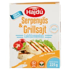 Hajdú laktózmentes serpenyős & grillsajt 225 g