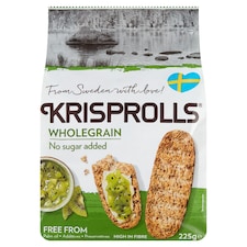 Krisprolls ropogós kenyérkék, teljes kiőrlésű búzából 225 g