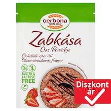Cerbona csokoládé-eper ízű zabkása 50 g