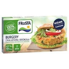 FRoSTA gyorsfagyasztott, elősütött karfiolos-brokkolis burger 2 db 200 g