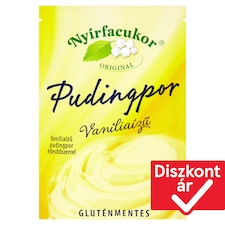 Nyírfacukor Original gluténmentes vaníliaízű pudingpor édesítőszerrel 80 g