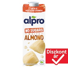 Alpro cukormentes mandulaital hozzáadott kalciummal és vitaminokkal 1 l