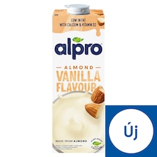 Alpro zsírszegény vaníliaízű mandulaital hozzáadott kalciummal és vitaminokkal 1 l