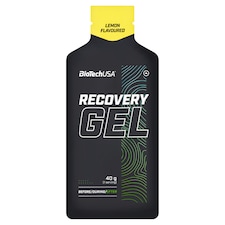 BioTechUSA Recovery Gel citrom ízű, szénhidrátot és fehérjét tartalmazó étrendkiegészítő gél 40 g