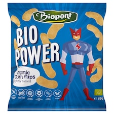 Biopont Bio Power Bio gluténmentes kukorica snack enyhén sós 55 g