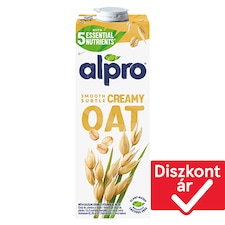Alpro zabital hozzáadott kalciummal, jóddal, B2-, és D2-vitaminnal 1 l