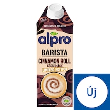 Alpro Barista UHT fahéjascsiga-ízű zab- és szójaital 750 ml