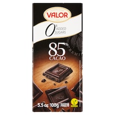 Valor cukormentes csokoládé 85% édesítőszerekkel 100 g