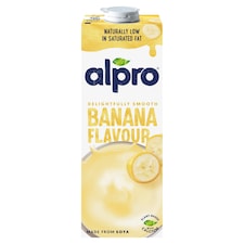 Alpro UHT banános szójaital hozzáadott kalciummal és vitaminokkal 1 l