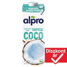 Alpro kókuszital rizzsel, hozzáadott kalciummal és vitaminokkal 1 l