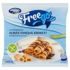 Freego gyorsfagyasztott gluténmentes almás-fahéjas krokett 360 g