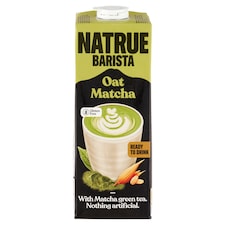 Natrue Barista UHT gluténmentes zabital matcha teával 1 l