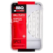 BBQ grilltál 34 x 23 x 2,5 cm 5 db