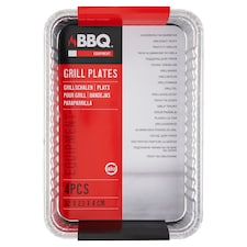 BBQ grilltál 32 x 23 x 4 cm 4 db