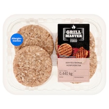 Grill Master sertés-marha húspogácsa 440 g