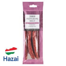 szárításos érleléssel készült, bükkfán füstölt sertés és marha szárazkolbász 100 g