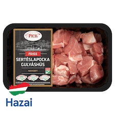 PICK friss kockázott sertéslapocka gulyáshús