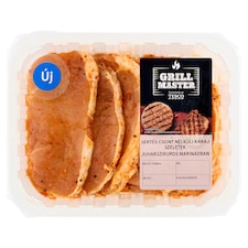 Grill Master sertés csont nélküli karaj szeletek juharszirupos marinádban 600 g