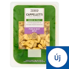 Cappelletti friss 4 tojásos durumtészta sertés és marha húskészítménnyel töltve 250 g