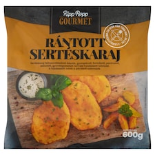 Ripp-Ropp Gourmet gyorsfagyasztott rántott sertéskaraj 600 g
