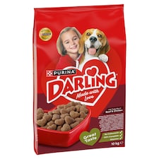 Purina Darling marha és csirke ízletes keverékével száraz kutyaeledel 10 kg