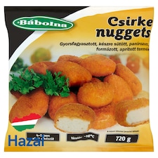 Bábolna gyorsfagyasztott csirke nuggets 720 g