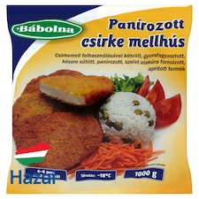 Bábolna gyorsfagyasztott panírozott csirke mellhús 1000 g