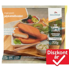 Gallicoop gyorsfagyasztott panírozott pulykamellszelet 700 g