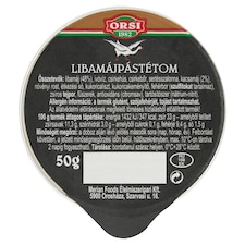 Orsi libamájpástétom 50 g