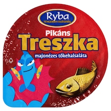 Ryba pikáns treszka majonézes tőkehalsaláta 140 g