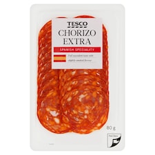 Chorizo Extra szeletelt sertéskolbász 80 g