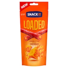 Snack It Loaded cabanossi cheddar töltelékkel 95 g