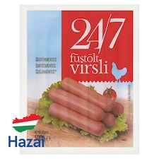 24/7 füstölt virsli 500 g