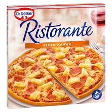 Dr. Oetker Ristorante Pizza Hawaii pizza ananásszal, sonkával és sajttal 355 g