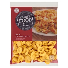 Hearty Food Co. Cappelletti friss 4 tojásos durumtészta sonkával töltve 500 g
