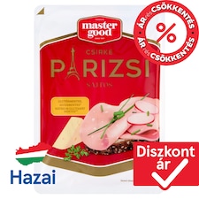 Master Good szeletelt sajtos csirke párizsi 90 g