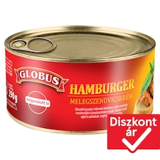 Globus hamburger ízesítésű melegszendvicskrém 290 g