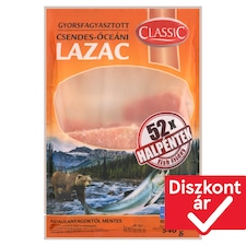 Classic gyorsfagyasztott csendes-óceáni lazac 540 g