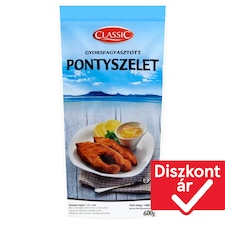 Classic gyorsfagyasztott pontyszelet 600 g