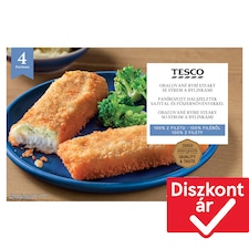 gyorsfagyasztott elősütött panírozott halszeletek sajttal és fűszernövényekkel 440 g
