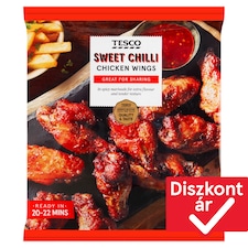 gyorsfagyasztott enyhén csípős csirkeszárny édes-csilis marinádban 500 g
