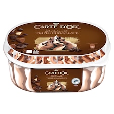 Carte d'Or Jégkrém Tripla Csokoládé 825 ml